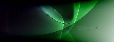 Vektör soyut arkaplan - sıvı kabarcıklar, gölgeler ve ışık efektleri ile sıvı gradyan şekiller. Metin için parlak tasarım şablonu