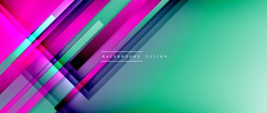 Sıvı renk eğiminde dinamik çizgiler. Metnin, logonuz veya grafikleriniz için modaylı geometrik soyut arkaplan