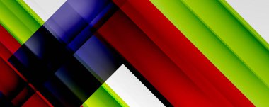 Gölge çizgileri, modern formlar, dikdörtgenler, kareler ve akışkan eğimlere sahip geometrik soyut arkaplanlar. Parlak renkli çizgiler serin arkaplanlar