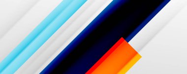 Gölge çizgileri, modern formlar, dikdörtgenler, kareler ve akışkan eğimlere sahip geometrik soyut arkaplanlar. Parlak renkli çizgiler serin arkaplanlar