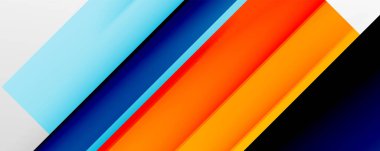 Gölge çizgileri, modern formlar, dikdörtgenler, kareler ve akışkan eğimlere sahip geometrik soyut arkaplanlar. Parlak renkli çizgiler serin arkaplanlar