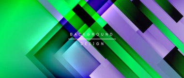 Sıvı renk eğiminde dinamik çizgiler. Metnin, logonuz veya grafikleriniz için modaylı geometrik soyut arkaplan