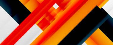 Gölge çizgileri, modern formlar, dikdörtgenler, kareler ve akışkan eğimlere sahip geometrik soyut arkaplanlar. Parlak renkli çizgiler serin arkaplanlar