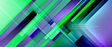 Sıvı renk eğiminde dinamik çizgiler. Metnin, logonuz veya grafikleriniz için modaylı geometrik soyut arkaplan