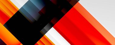 Gölge çizgileri, modern formlar, dikdörtgenler, kareler ve akışkan eğimlere sahip geometrik soyut arkaplanlar. Parlak renkli çizgiler serin arkaplanlar