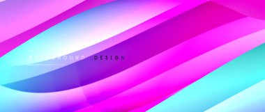 Gölge çizgileri ve parlayan ışık efekti ile akışkan gradyan dalgalar, kapak için modern akış hareketi soyut arkaplan, pankartlar, poster, afiş veya el ilanı