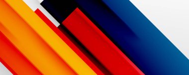 Gölge çizgileri, modern formlar, dikdörtgenler, kareler ve akışkan eğimlere sahip geometrik soyut arkaplanlar. Parlak renkli çizgiler serin arkaplanlar