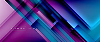 Sıvı renk eğiminde dinamik çizgiler. Metnin, logonuz veya grafikleriniz için modaylı geometrik soyut arkaplan