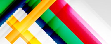 Gölge çizgileri, modern formlar, dikdörtgenler, kareler ve akışkan eğimlere sahip geometrik soyut arkaplanlar. Parlak renkli çizgiler serin arkaplanlar