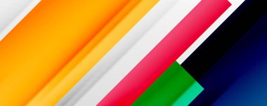 Gölge çizgileri, modern formlar, dikdörtgenler, kareler ve akışkan eğimlere sahip geometrik soyut arkaplanlar. Parlak renkli çizgiler serin arkaplanlar