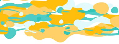 Moda sıvı biçimi, soyut tasarım şekilleri, pankartlar, broşürler, posterler, web iniş sayfaları, kapaklar veya pankartlar için dinamik vektör arkaplanı