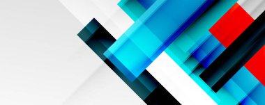 Gölge çizgileri, modern formlar, dikdörtgenler, kareler ve akışkan eğimlere sahip geometrik soyut arkaplanlar. Parlak renkli çizgiler serin arkaplanlar