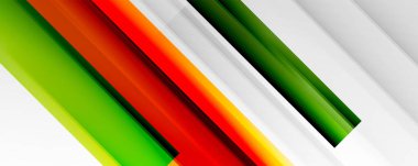 Gölge çizgileri, modern formlar, dikdörtgenler, kareler ve akışkan eğimlere sahip geometrik soyut arkaplanlar. Parlak renkli çizgiler serin arkaplanlar