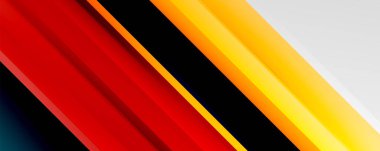 Gölge çizgileri, modern formlar, dikdörtgenler, kareler ve akışkan eğimlere sahip geometrik soyut arkaplanlar. Parlak renkli çizgiler serin arkaplanlar