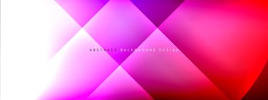 Vektör soyut arkaplan - gölgeler ve ışık efektleri ile sıvı gradyanı üzerinde daire ve çapraz çapraz. Metin için tekno ya da ticari parlak tasarım şablonları