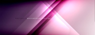 Hareket konsepti, sıvı renk eğimlerinde parlak parlak çizgiler soyut arkaplanlar. Metin için dinamik gölgeler ve ışık şablonları