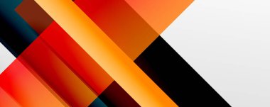 Gölge çizgileri, modern formlar, dikdörtgenler, kareler ve akışkan eğimlere sahip geometrik soyut arkaplanlar. Parlak renkli çizgiler serin arkaplanlar