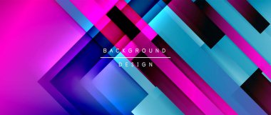 Sıvı renk eğiminde dinamik çizgiler. Metnin, logonuz veya grafikleriniz için modaylı geometrik soyut arkaplan