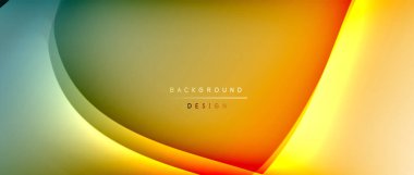 Gölge çizgileri ve parlayan ışık efekti ile akışkan gradyan dalgalar, kapak için modern akış hareketi soyut arkaplan, pankartlar, poster, afiş veya el ilanı