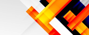 Gölge çizgileri, modern formlar, dikdörtgenler, kareler ve akışkan eğimlere sahip geometrik soyut arkaplanlar. Parlak renkli çizgiler serin arkaplanlar