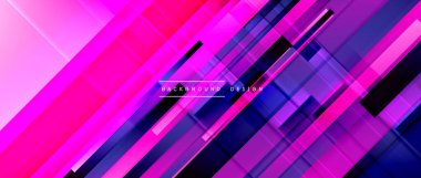 Sıvı renk eğiminde dinamik çizgiler. Metnin, logonuz veya grafikleriniz için modaylı geometrik soyut arkaplan