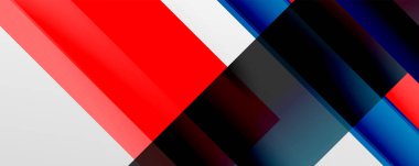 Gölge çizgileri, modern formlar, dikdörtgenler, kareler ve akışkan eğimlere sahip geometrik soyut arkaplanlar. Parlak renkli çizgiler serin arkaplanlar