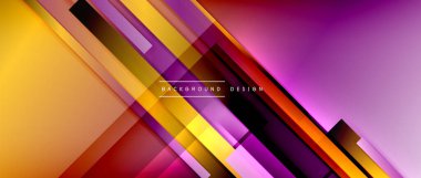 Sıvı renk eğiminde dinamik çizgiler. Metnin, logonuz veya grafikleriniz için modaylı geometrik soyut arkaplan