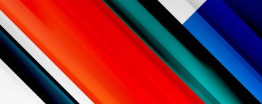 Gölge çizgileri, modern formlar, dikdörtgenler, kareler ve akışkan eğimlere sahip geometrik soyut arkaplanlar. Parlak renkli çizgiler serin arkaplanlar