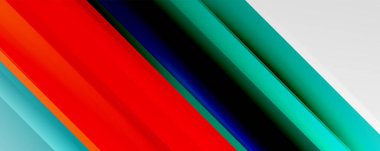 Gölge çizgileri, modern formlar, dikdörtgenler, kareler ve akışkan eğimlere sahip geometrik soyut arkaplanlar. Parlak renkli çizgiler serin arkaplanlar