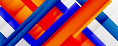 Gölge çizgileri, modern formlar, dikdörtgenler, kareler ve akışkan eğimlere sahip geometrik soyut arkaplanlar. Parlak renkli çizgiler serin arkaplanlar