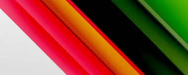 Gölge çizgileri, modern formlar, dikdörtgenler, kareler ve akışkan eğimlere sahip geometrik soyut arkaplanlar. Parlak renkli çizgiler serin arkaplanlar