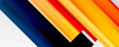 Gölge çizgileri, modern formlar, dikdörtgenler, kareler ve akışkan eğimlere sahip geometrik soyut arkaplanlar. Parlak renkli çizgiler serin arkaplanlar