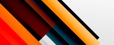 Gölge çizgileri, modern formlar, dikdörtgenler, kareler ve akışkan eğimlere sahip geometrik soyut arkaplanlar. Parlak renkli çizgiler serin arkaplanlar