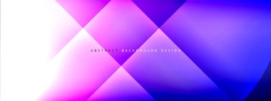 Vektör soyut arkaplan - gölgeler ve ışık efektleri ile sıvı gradyanı üzerinde daire ve çapraz çapraz. Metin için tekno ya da ticari parlak tasarım şablonları