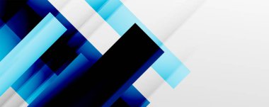 Gölge çizgileri, modern formlar, dikdörtgenler, kareler ve akışkan eğimlere sahip geometrik soyut arkaplanlar. Parlak renkli çizgiler serin arkaplanlar