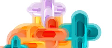 Modern vektör cam çapraz biçimli soyut teknoloji kapak, levha, poster, afiş veya el ilanı için arka plan