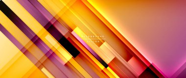 Sıvı renk eğiminde dinamik çizgiler. Metnin, logonuz veya grafikleriniz için modaylı geometrik soyut arkaplan