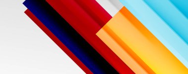 Gölge çizgileri, modern formlar, dikdörtgenler, kareler ve akışkan eğimlere sahip geometrik soyut arkaplanlar. Parlak renkli çizgiler serin arkaplanlar