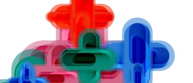 Modern vektör cam çapraz biçimli soyut teknoloji kapak, levha, poster, afiş veya el ilanı için arka plan