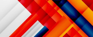 Gölge çizgileri, modern formlar, dikdörtgenler, kareler ve akışkan eğimlere sahip geometrik soyut arkaplanlar. Parlak renkli çizgiler serin arkaplanlar