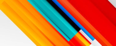 Gölge çizgileri, modern formlar, dikdörtgenler, kareler ve akışkan eğimlere sahip geometrik soyut arkaplanlar. Parlak renkli çizgiler serin arkaplanlar