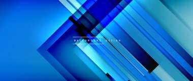 Sıvı renk eğiminde dinamik çizgiler. Metnin, logonuz veya grafikleriniz için modaylı geometrik soyut arkaplan