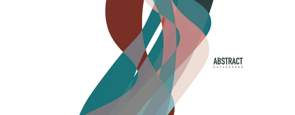 Жидкая волна красочный абстрактный фон. Динамичный красочный яркий векторный дизайн — стоковый вектор