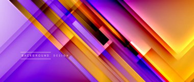 Sıvı renk eğiminde dinamik çizgiler. Metnin, logonuz veya grafikleriniz için modaylı geometrik soyut arkaplan