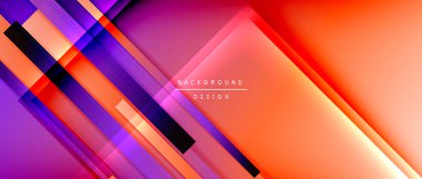 Sıvı renk eğiminde dinamik çizgiler. Metnin, logonuz veya grafikleriniz için modaylı geometrik soyut arkaplan