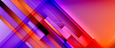 Sıvı renk eğiminde dinamik çizgiler. Metnin, logonuz veya grafikleriniz için modaylı geometrik soyut arkaplan