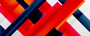 Gölge çizgileri, modern formlar, dikdörtgenler, kareler ve akışkan eğimlere sahip geometrik soyut arkaplanlar. Parlak renkli çizgiler serin arkaplanlar