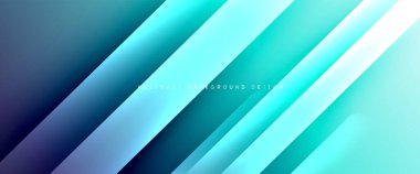 Dinamik diyagonal çizgileri olan akışkan eğimler soyut arkaplan. Dinamik ışık ve gölge efektleriyle parlak renkler. Vektör duvar kağıdı veya poster