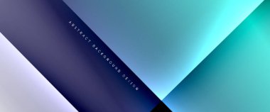 Dinamik diyagonal çizgileri olan akışkan eğimler soyut arkaplan. Dinamik ışık ve gölge efektleriyle parlak renkler. Vektör duvar kağıdı veya poster