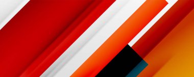 Gölge çizgileri, modern formlar, dikdörtgenler, kareler ve akışkan eğimlere sahip geometrik soyut arkaplanlar. Parlak renkli çizgiler serin arkaplanlar